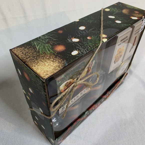 The Mulled Wine Hot Drink Set Cocktail Mug Gift Box Spice Blend Recipe Holiday - Picture 9 of 13